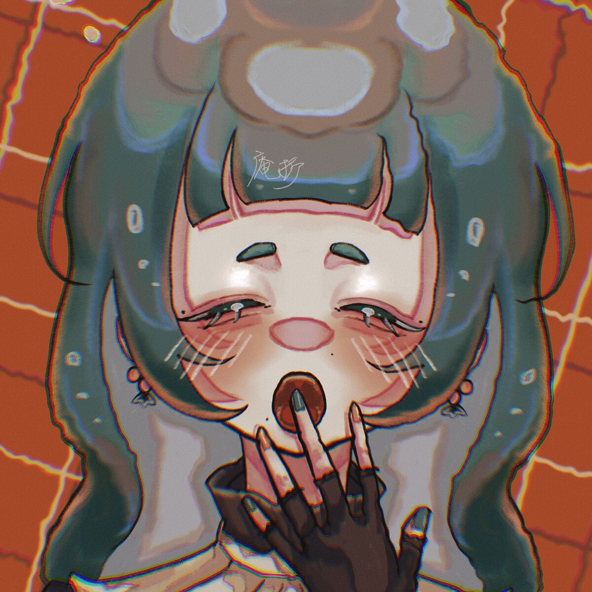 クラゲモチーフの女の子