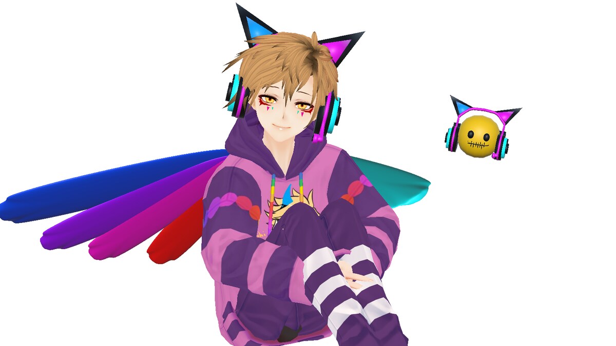 オリジナルキャラの3Dモデル
