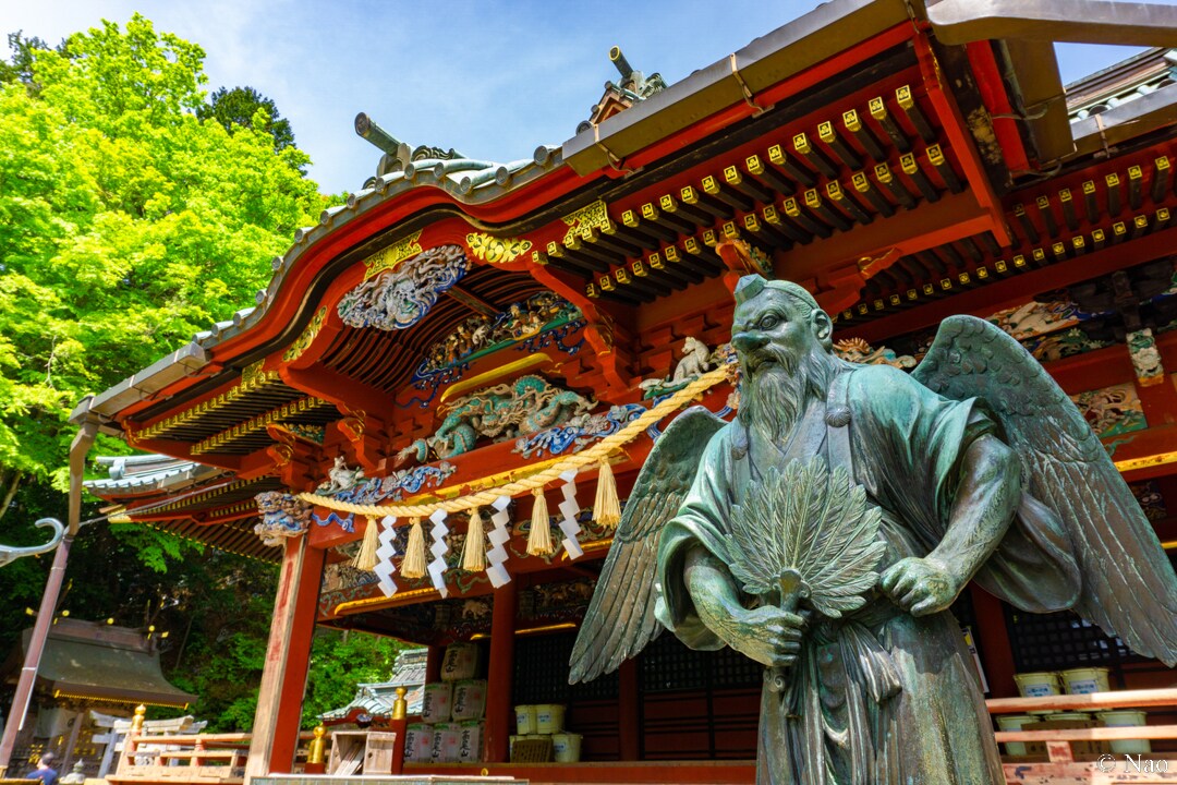 高尾山・新緑の薬王院