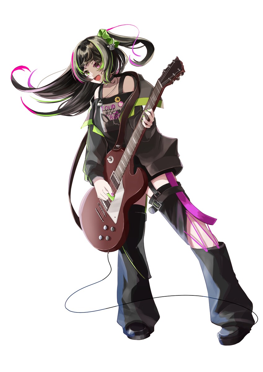 「 LOUD ROCK RiOT 」フライヤーイラスト