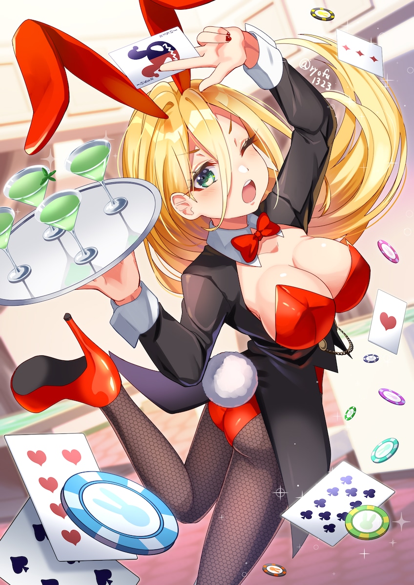 イラストサンプル：1枚絵
