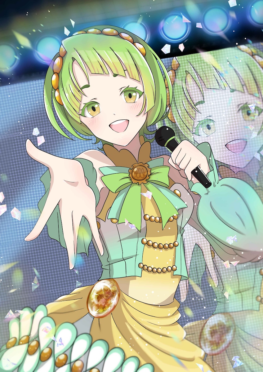 オリジナル恋愛ゲームのスチル絵