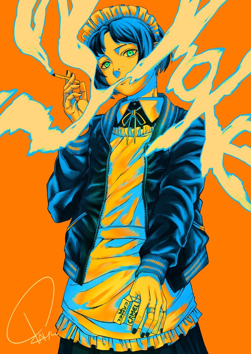 休憩中