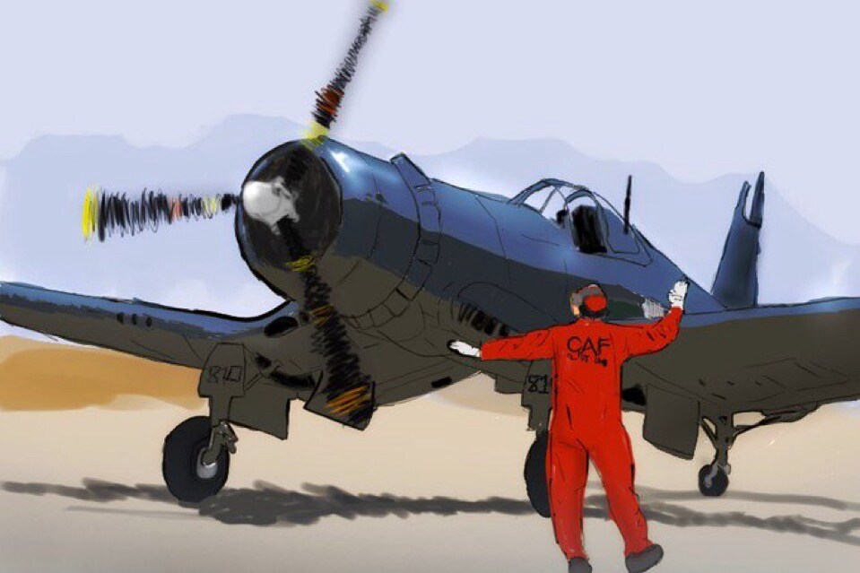 コルセアF-4U