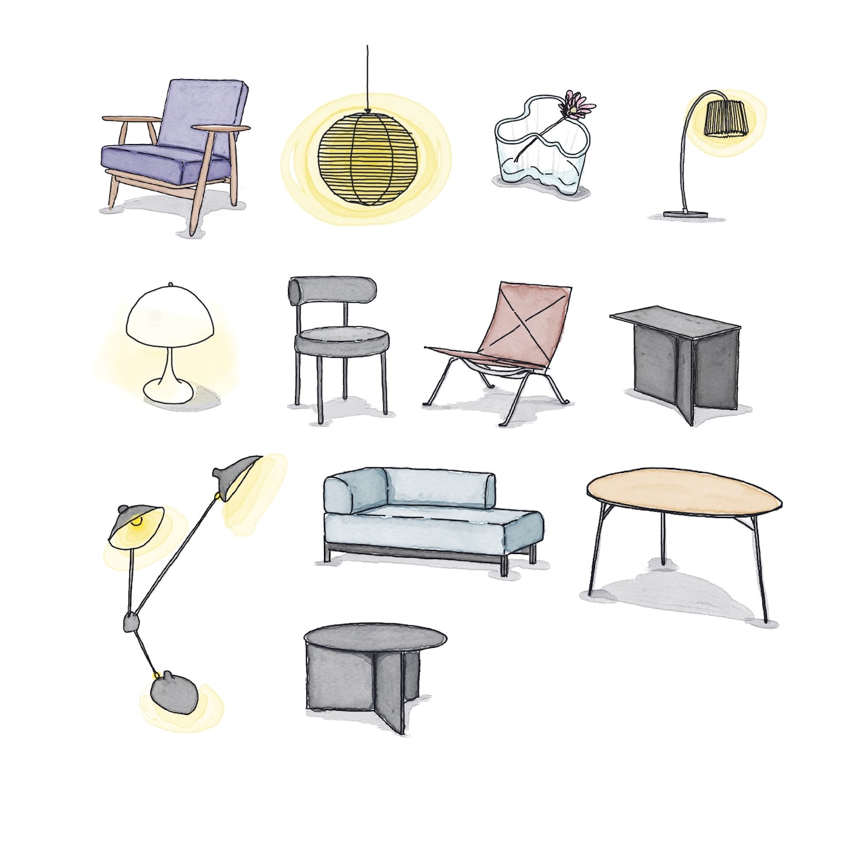 家具イラスト