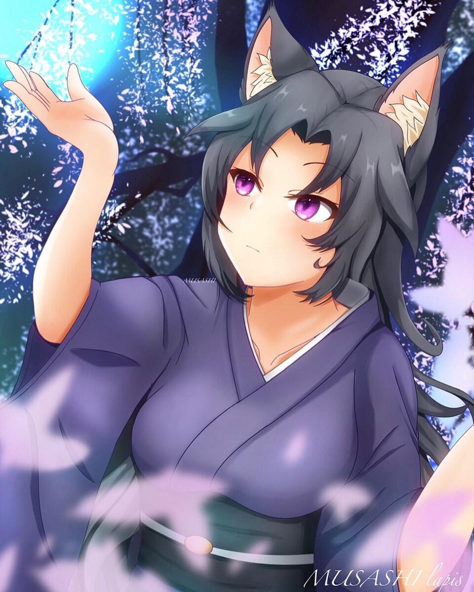 オリジナル和風ケモミミ