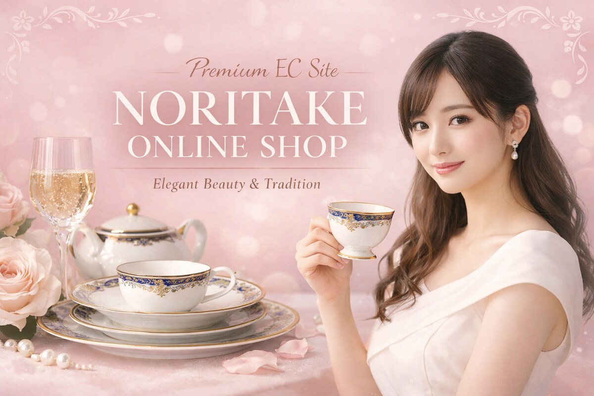 ノリタケ食器公式オンラインショップECサイトを構築し ました