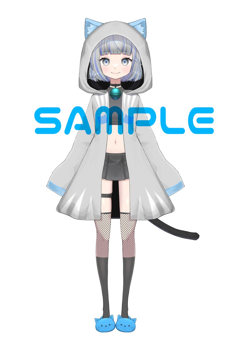 Live２D用パーツ分けイラストの制作
