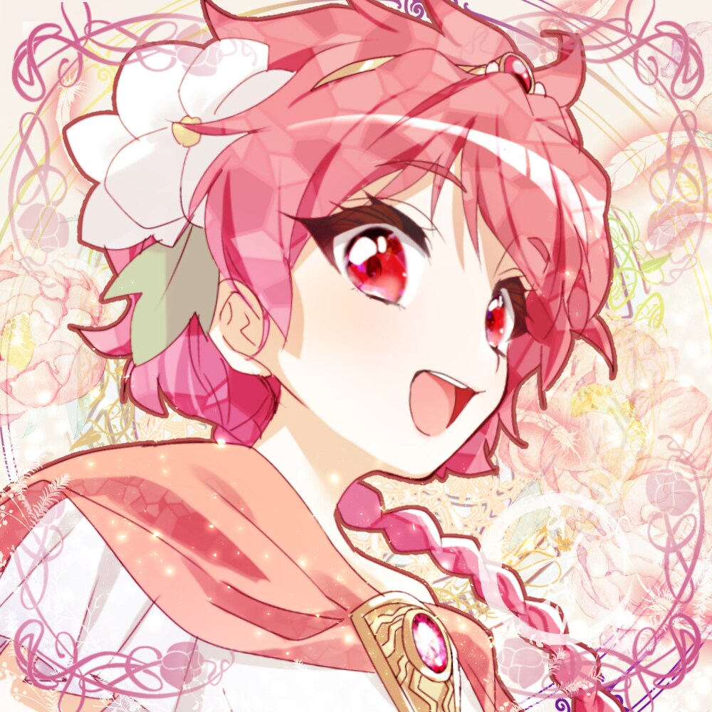 アールヌーボー調イラスト