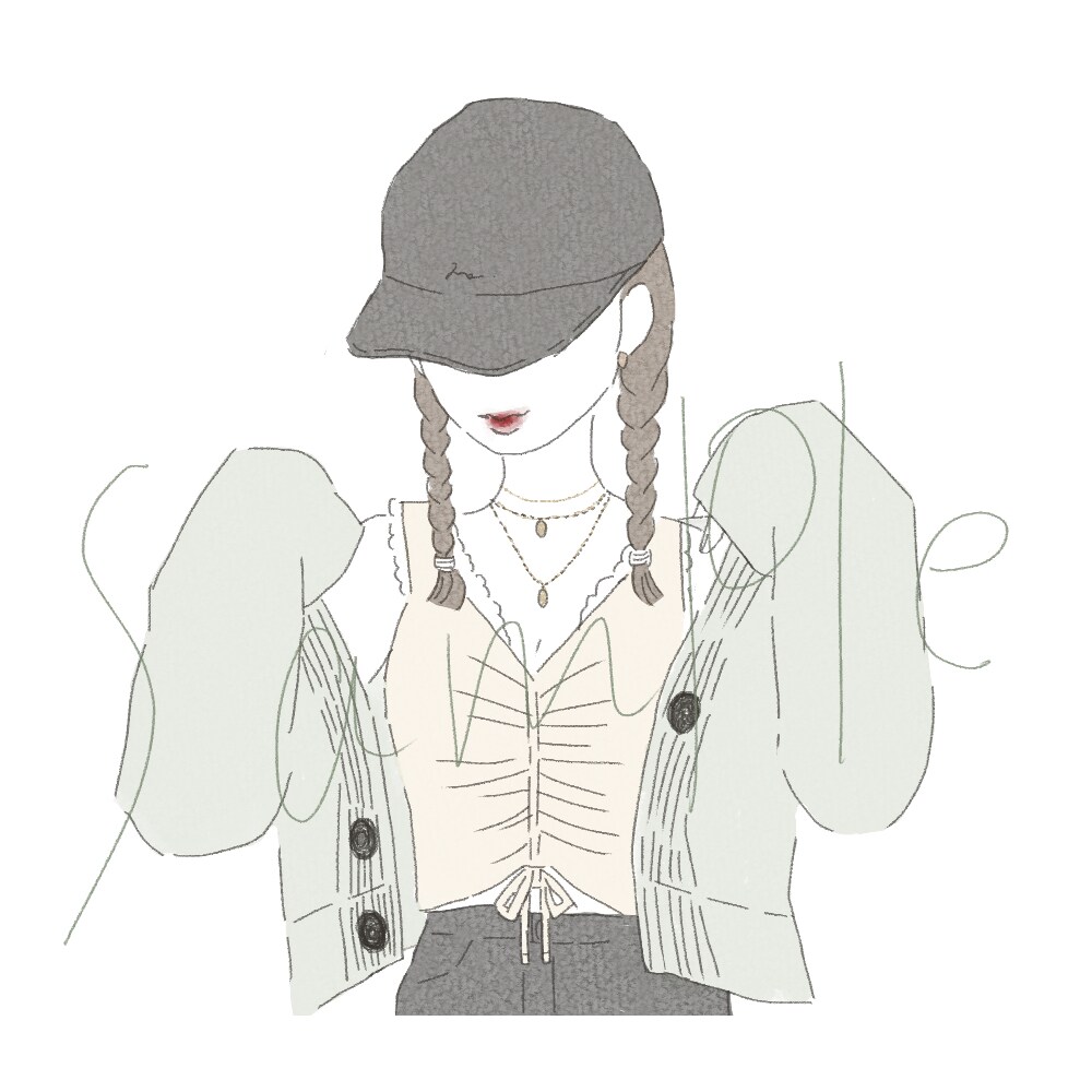 韓国風アイコンイラスト