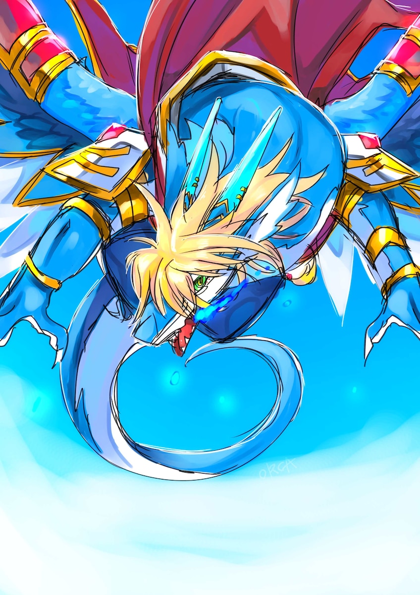 ラフカラーイラスト