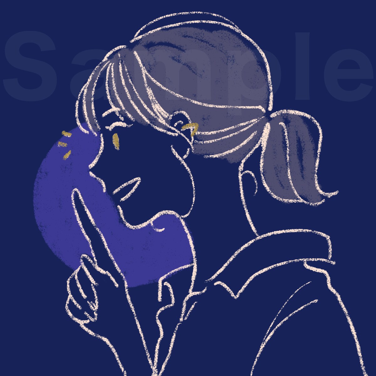 SNSで利用可能なシンプルなイラスト作成