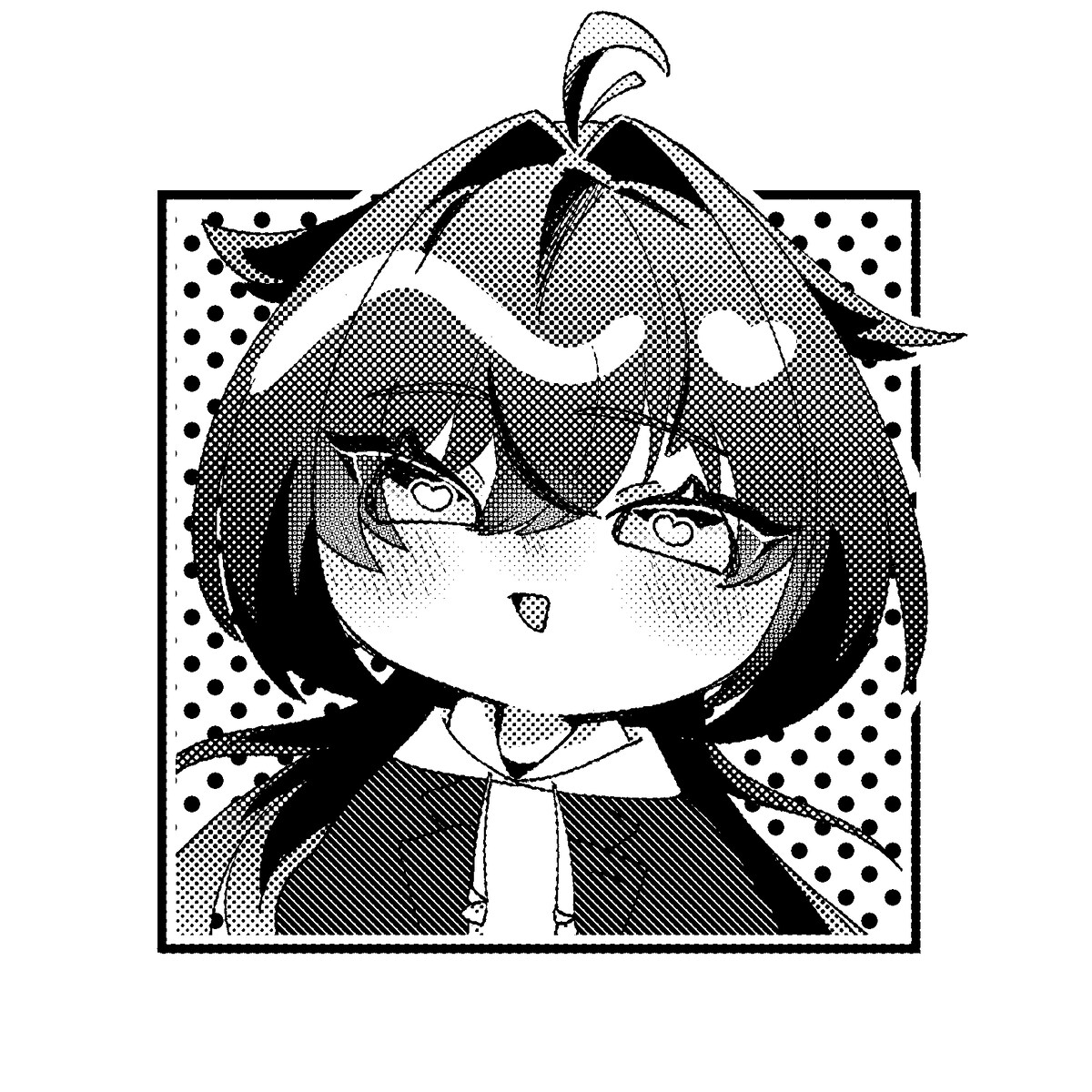 モノクロSDキャラクター作成