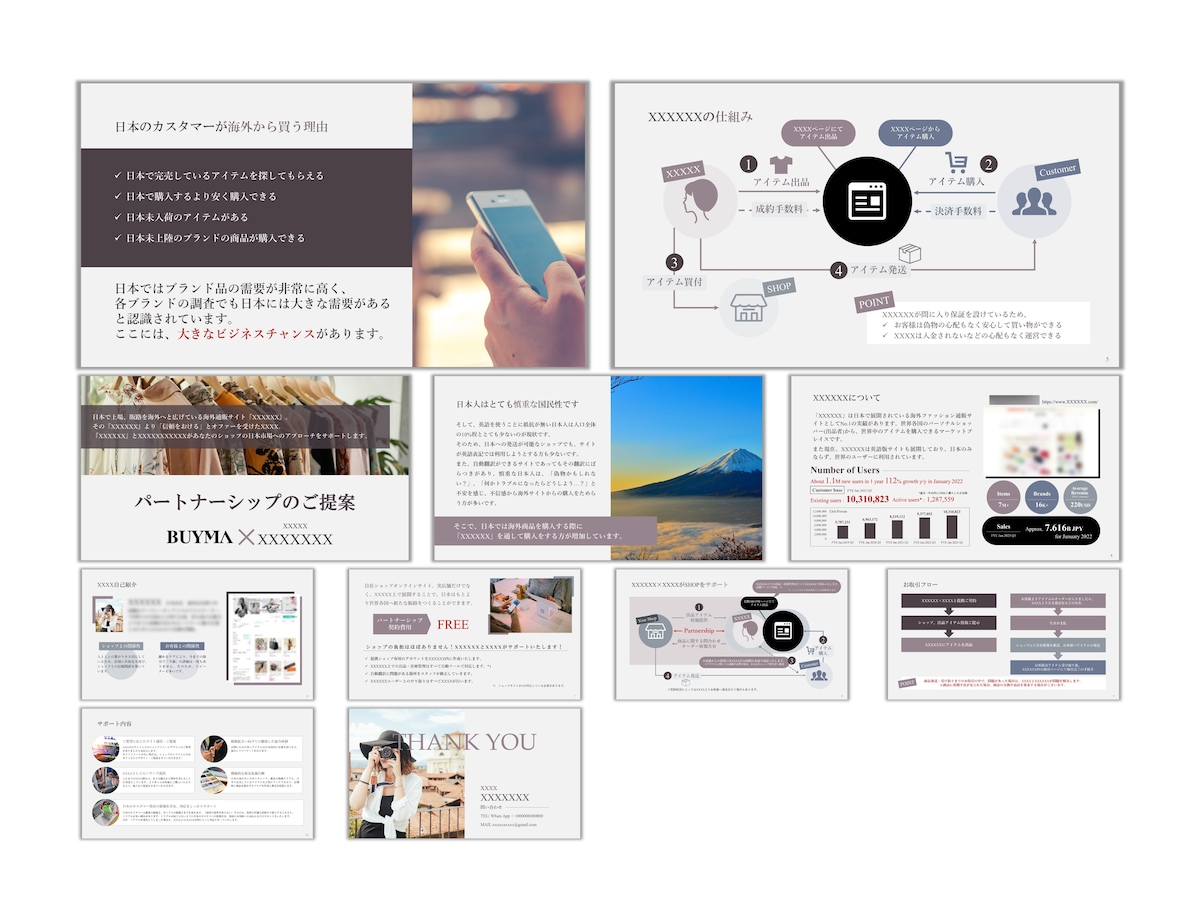 BtoB向け提案書_ファッション系