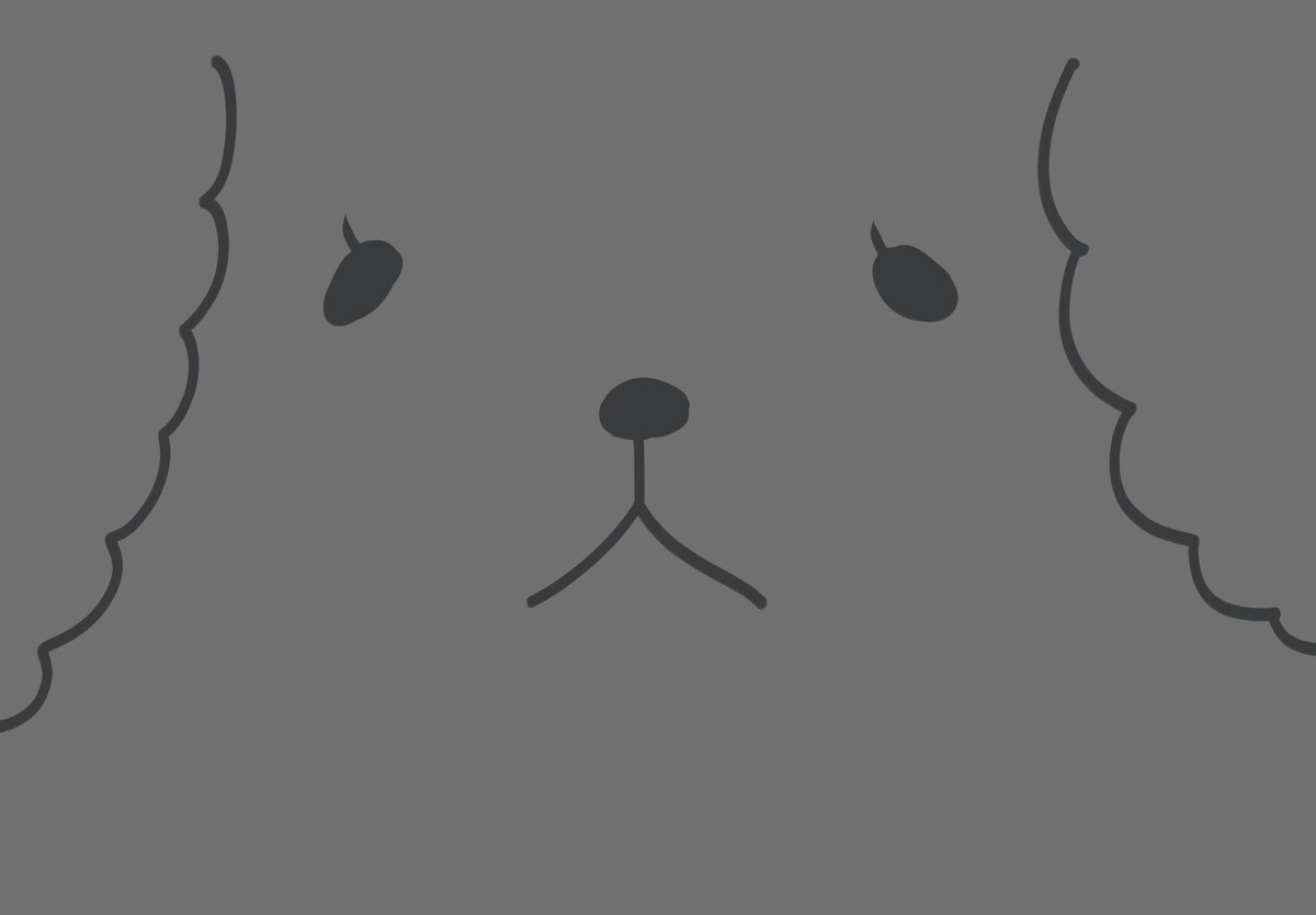 黒トイプーを中心としたゆるキモかわ動物シリーズ