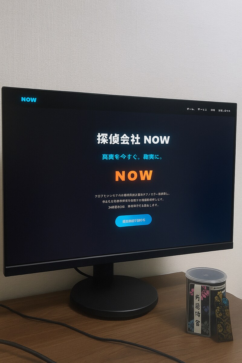探偵会社のランディングページ作成