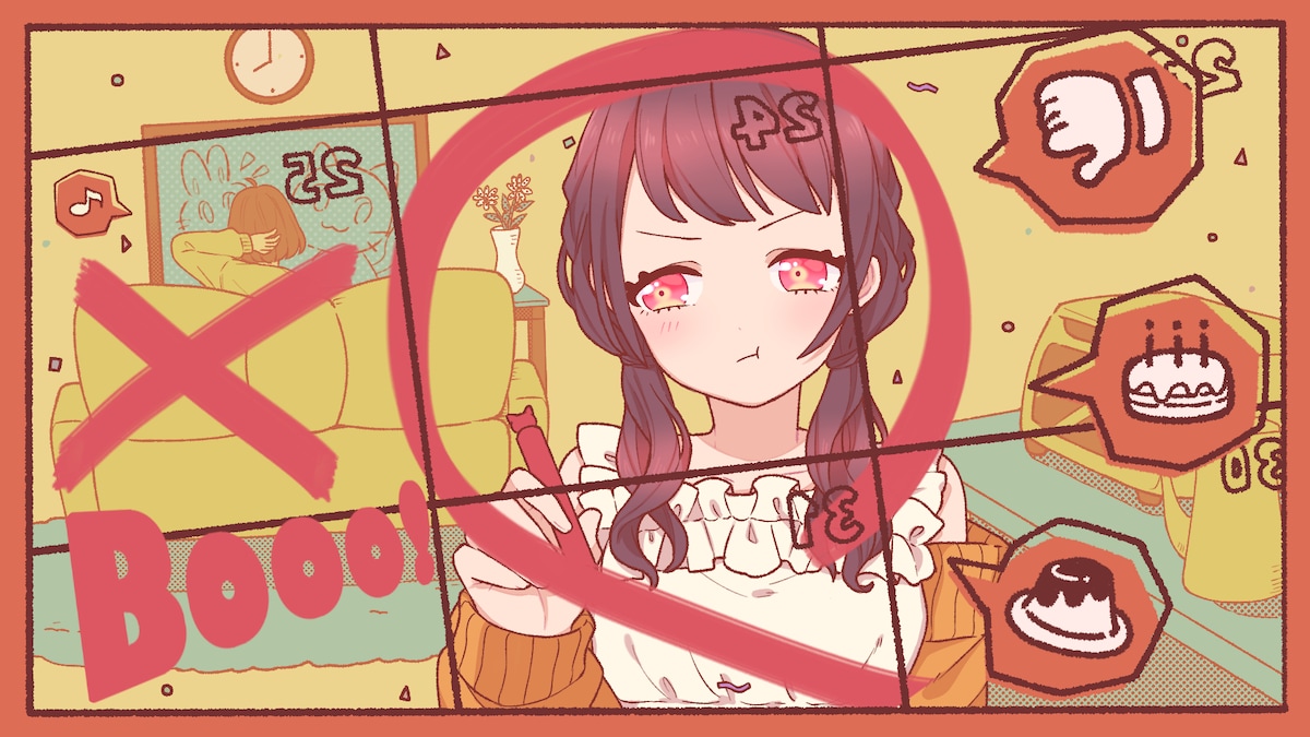 Work/歌ってみたMVイラスト