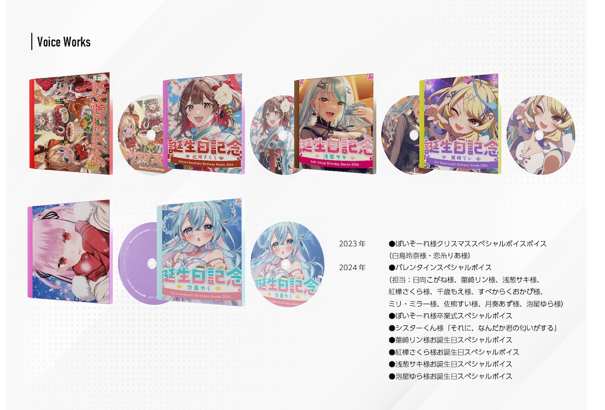 Vtuber様　シチュエーションボイス