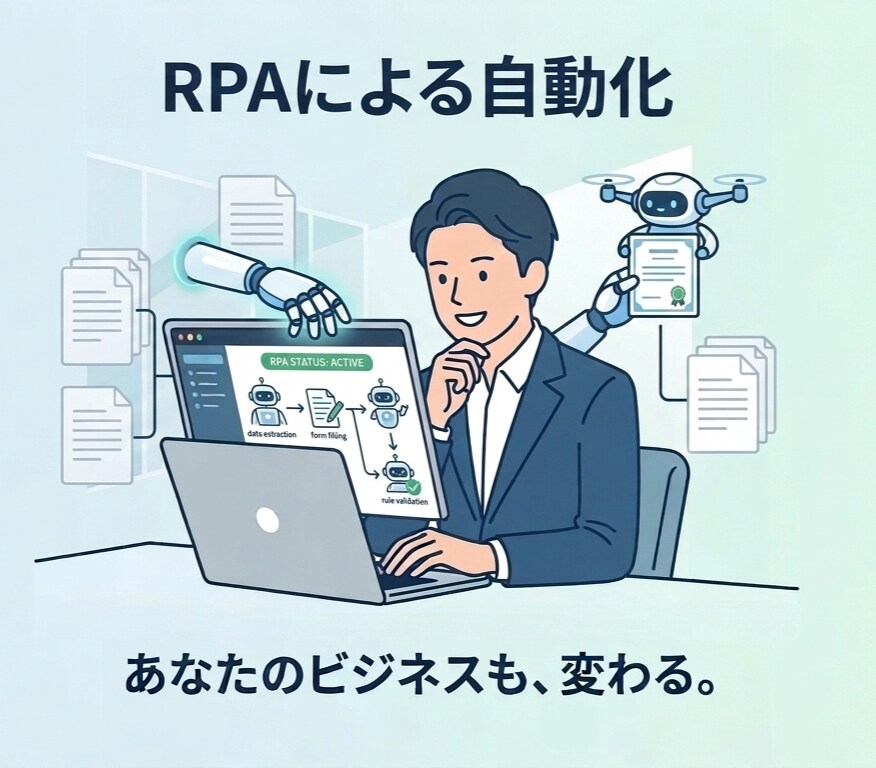 RPAによる業務の自動化