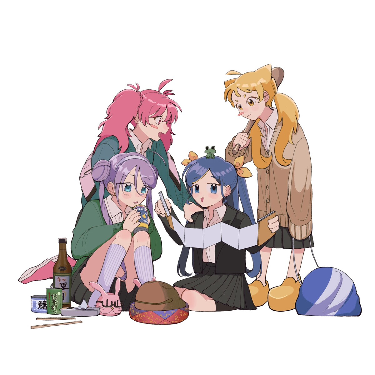 日常系キャラ集合絵