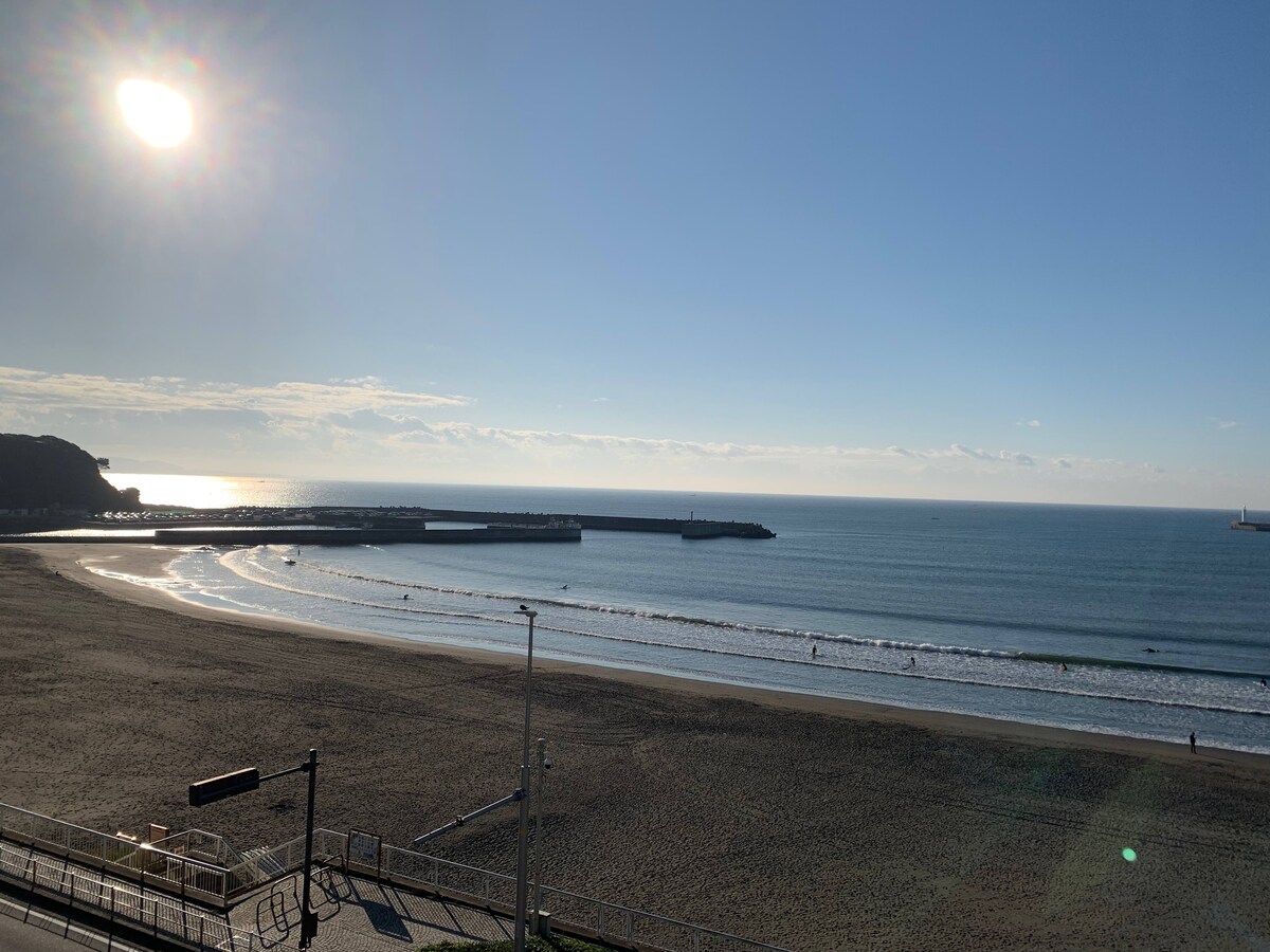 湘南の朝