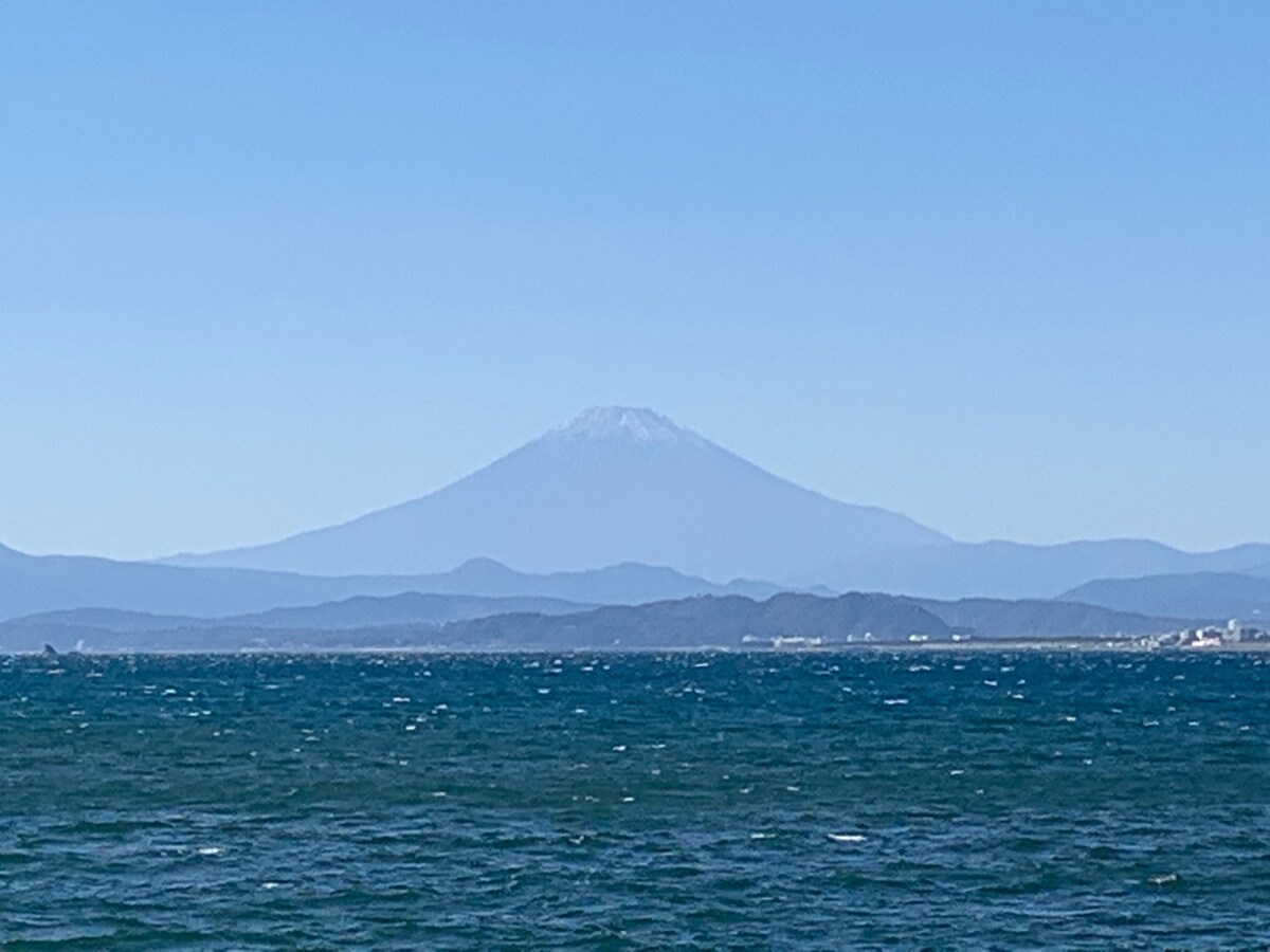 湘南からの富士山
