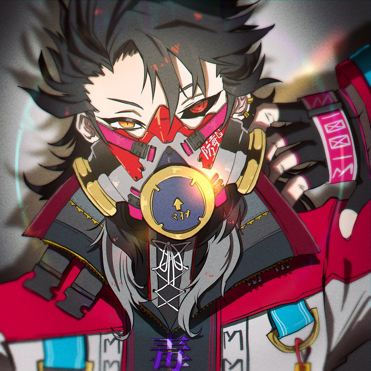 キャラクターイラスト作例