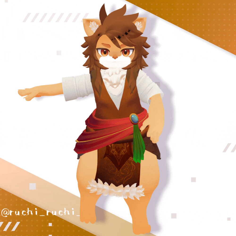 キャラクターデザイン+モデリング