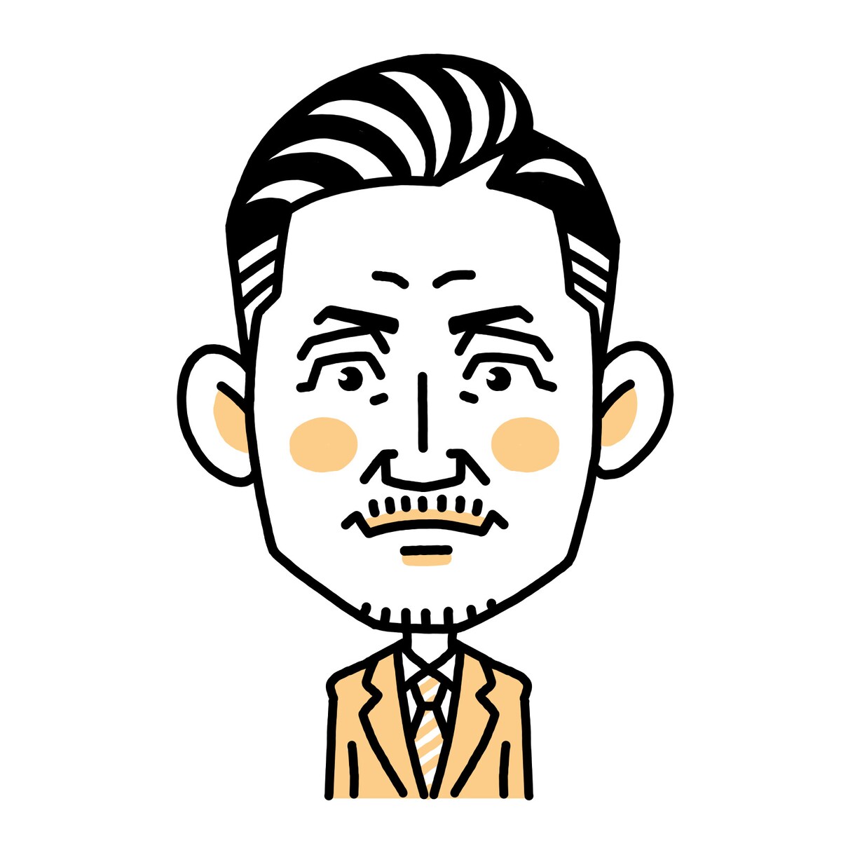 キャラクターみたいなかわいい似顔絵！SNSのアイコンに！