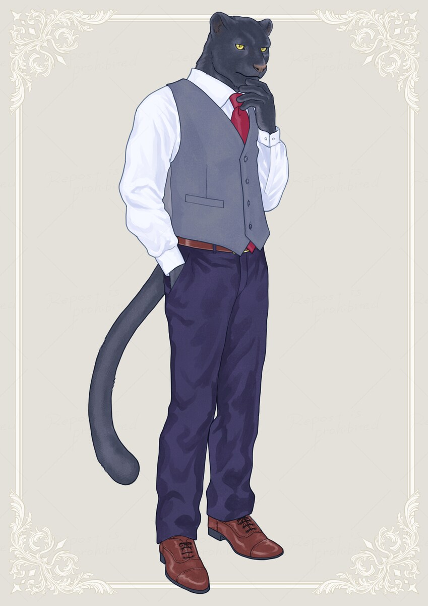 黒ヒョウ獣人