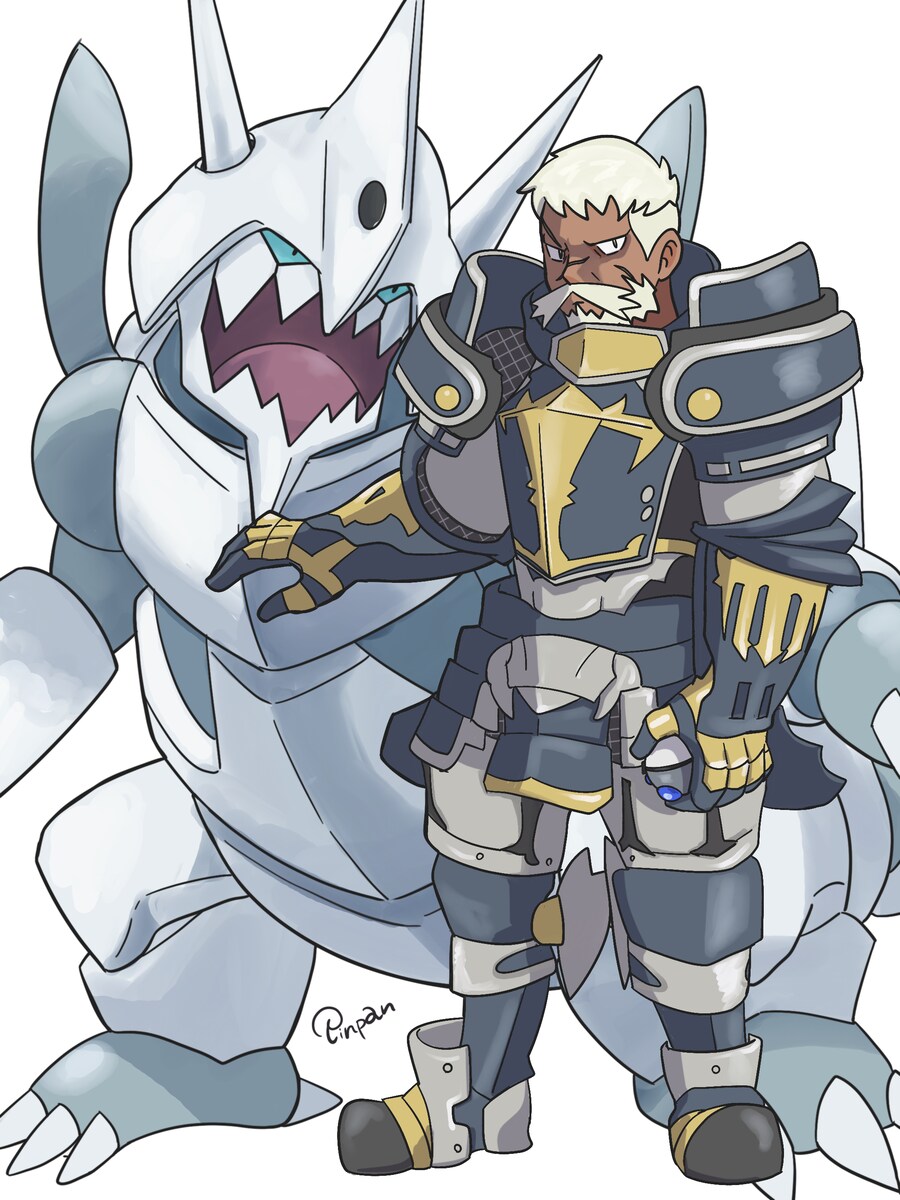モンスターと男性