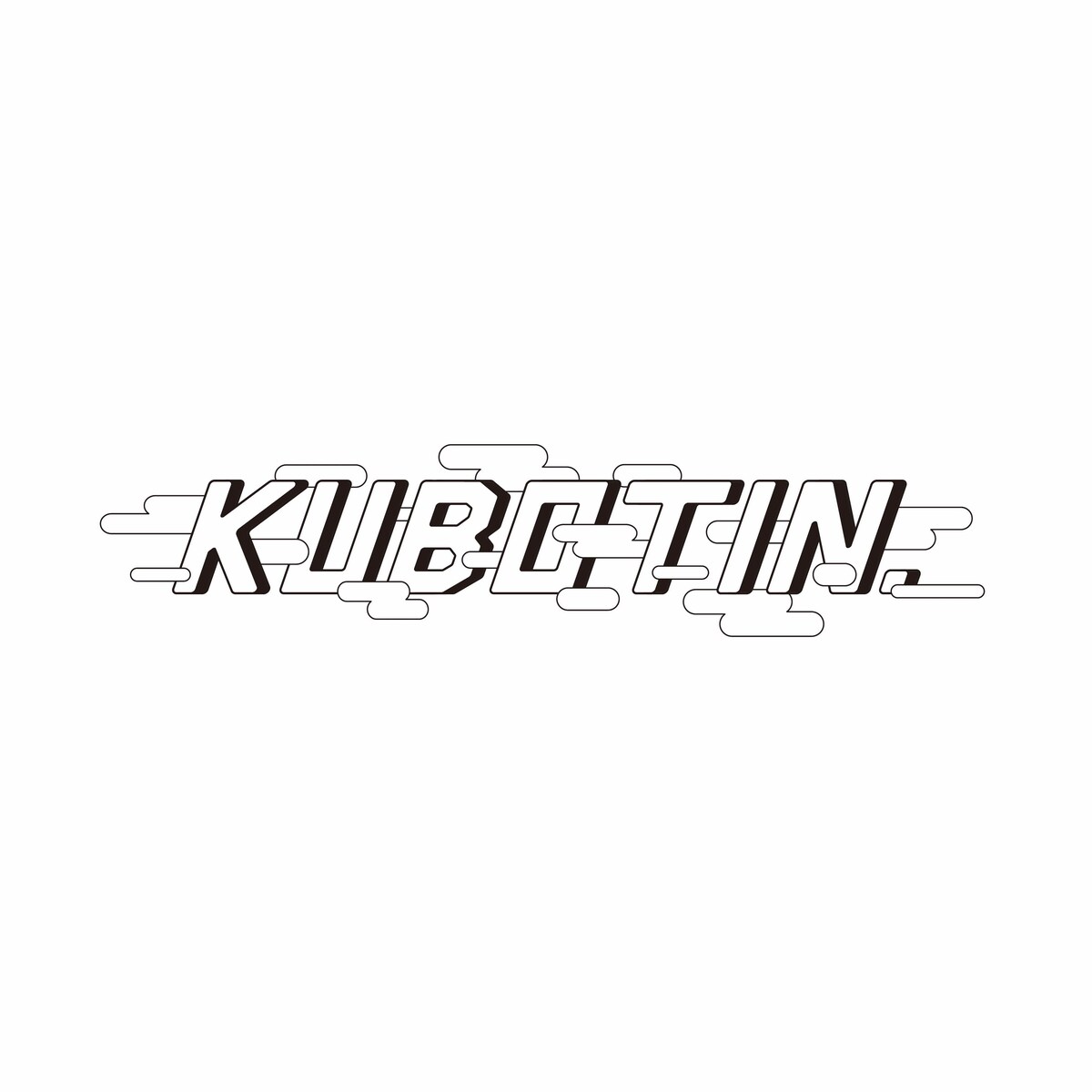 KUBOTIN.　活動名義ロゴ