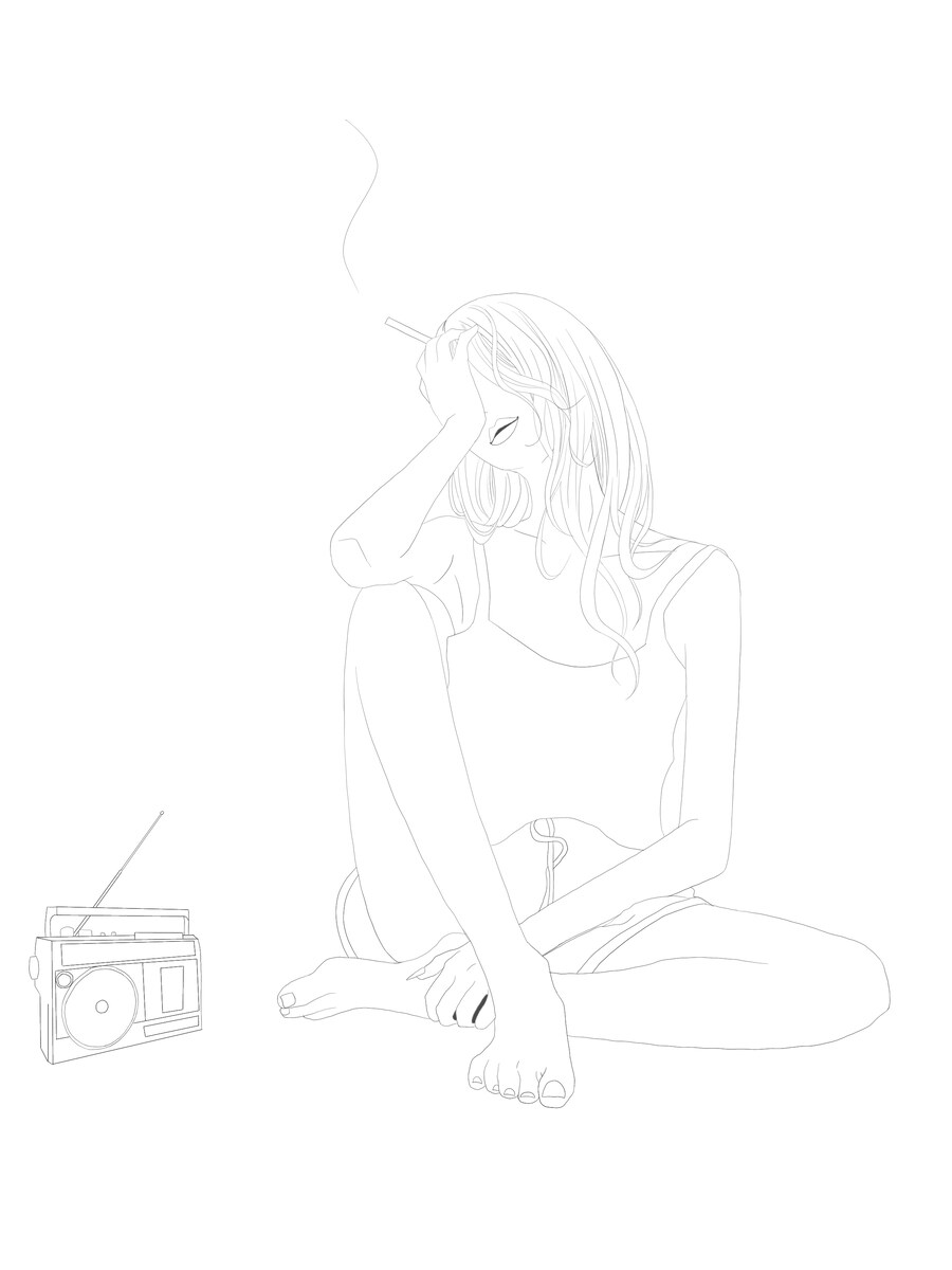 線画