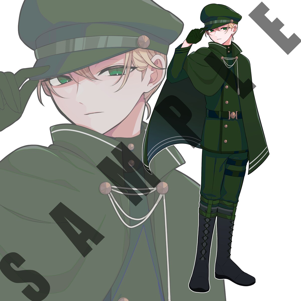 個人様 TRPG用立ち絵制作