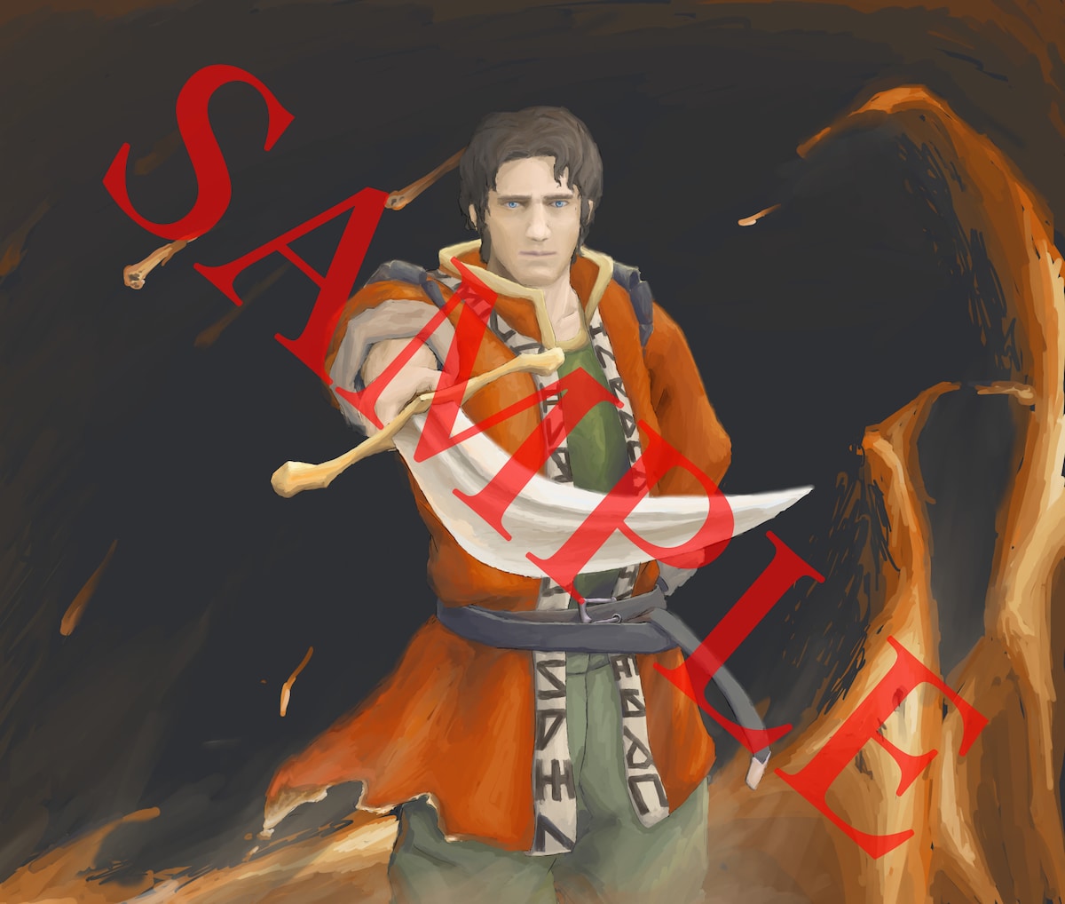 炎の魔法剣士