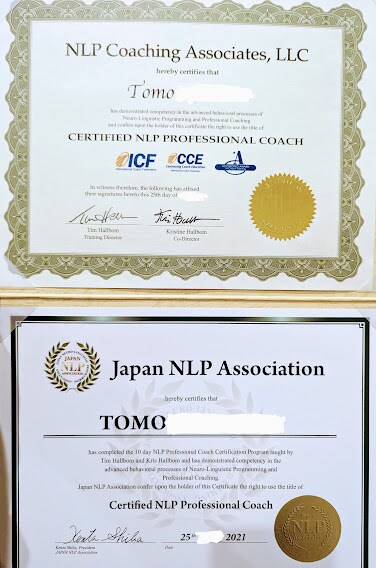 全米NLP認定プロコーチ