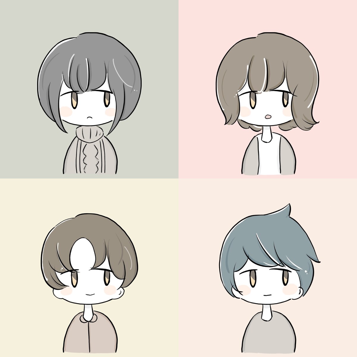 ゆるいアイコンです。