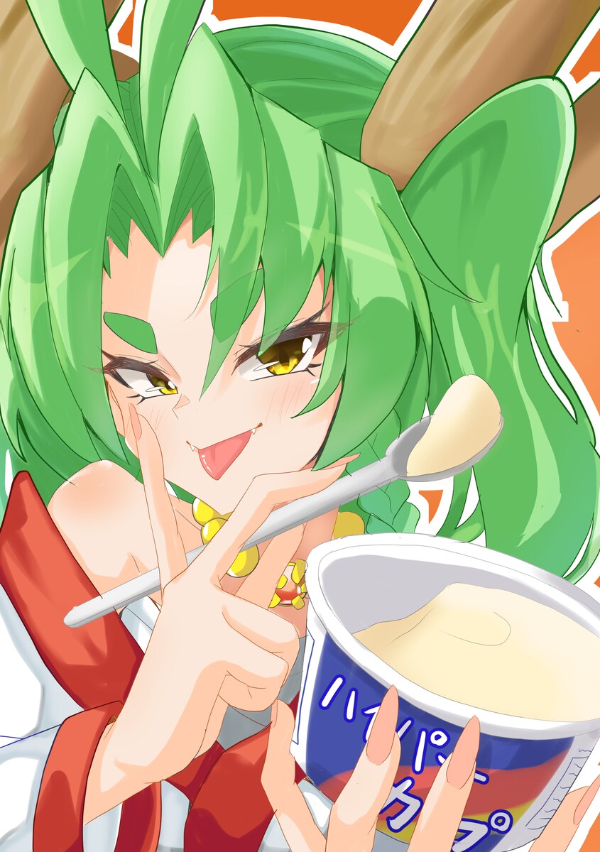 バストアップイラスト