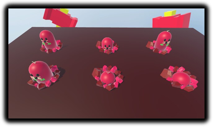 ゲーム制作　もぐらたたき