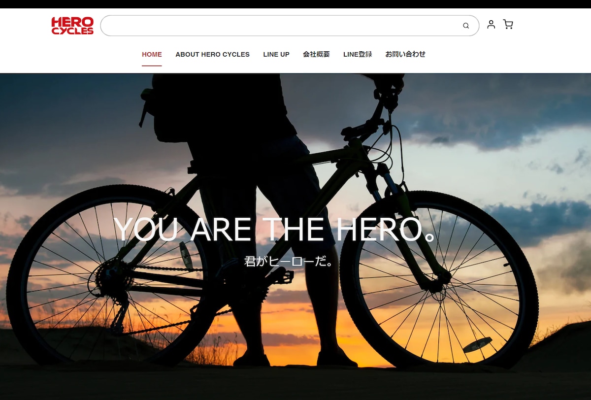 Hero Cycles（ヒーローサイクル）日本公式ECサイト