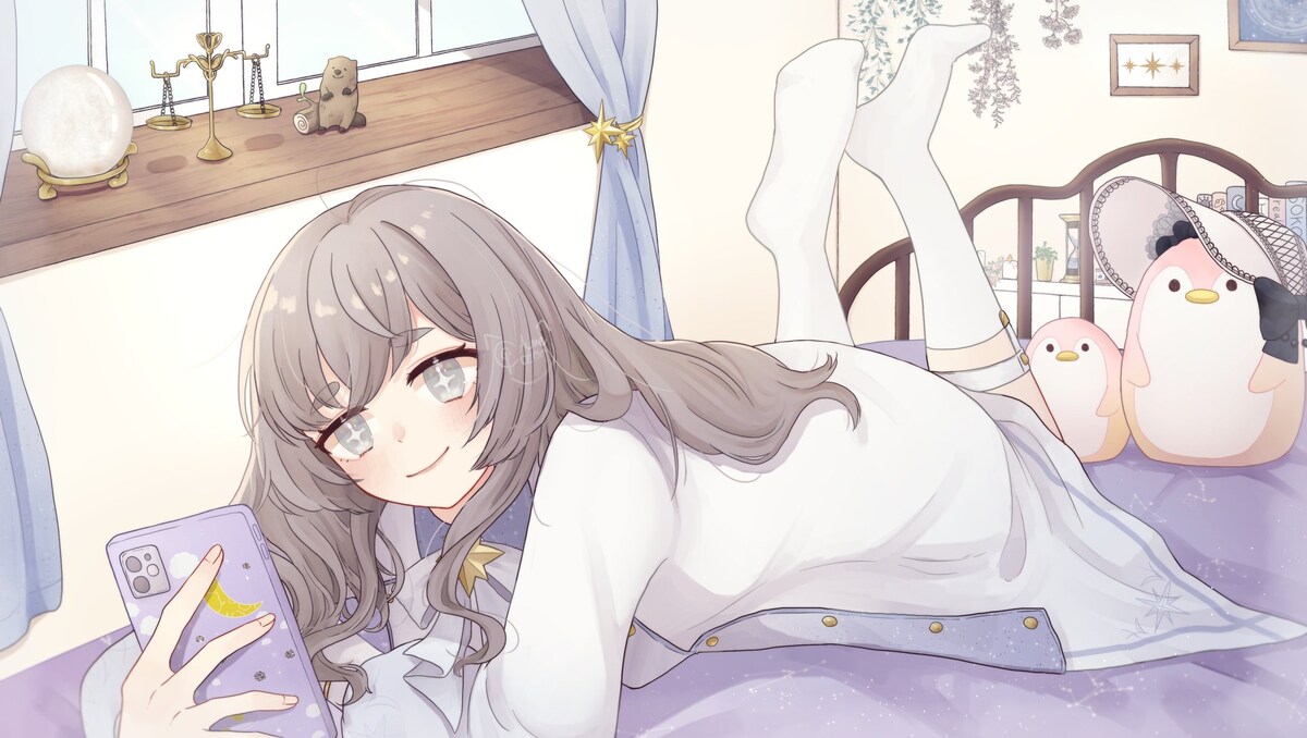 歌ってみたMV用イラスト