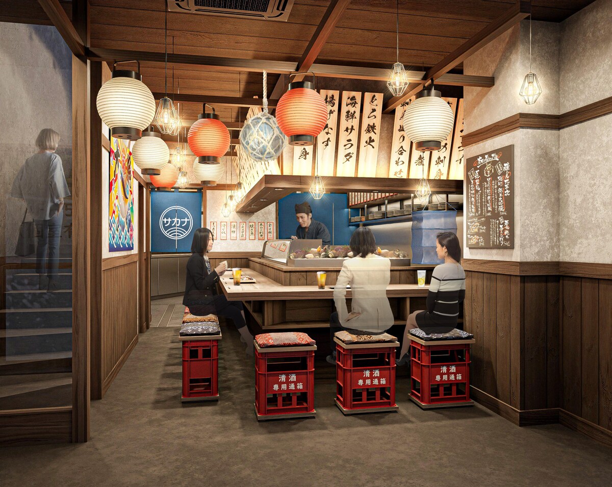 居酒屋店イメージパース