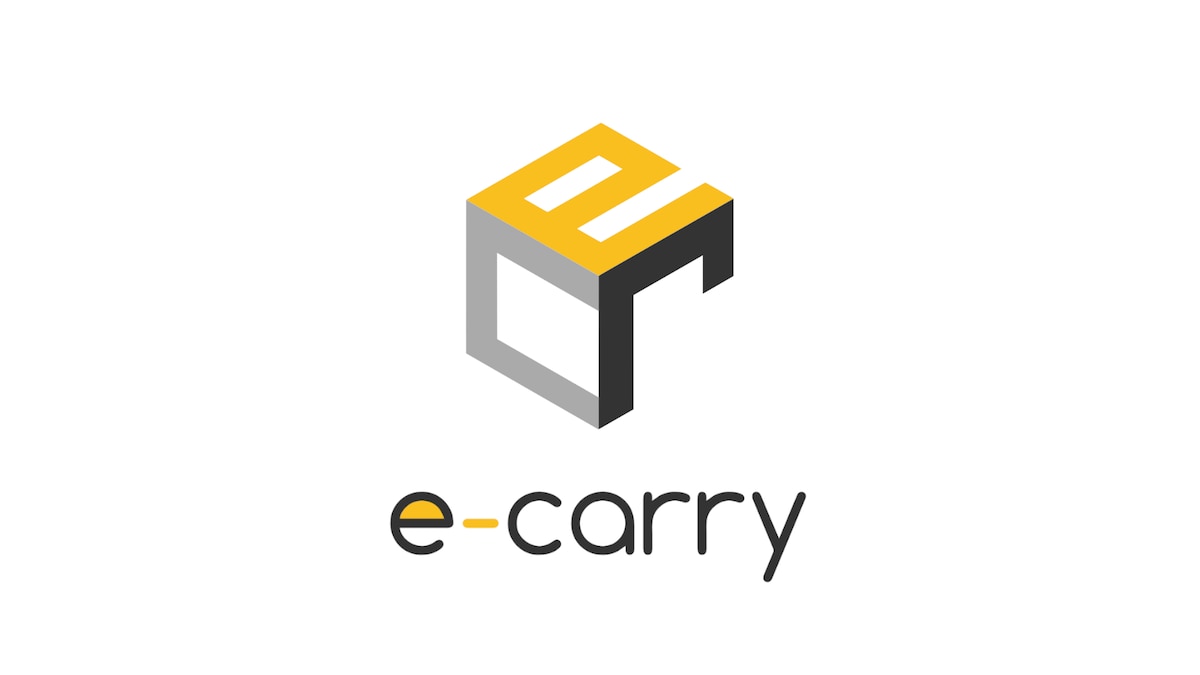 引っ越しのe-carry（イーキャリー）様のロゴ制作