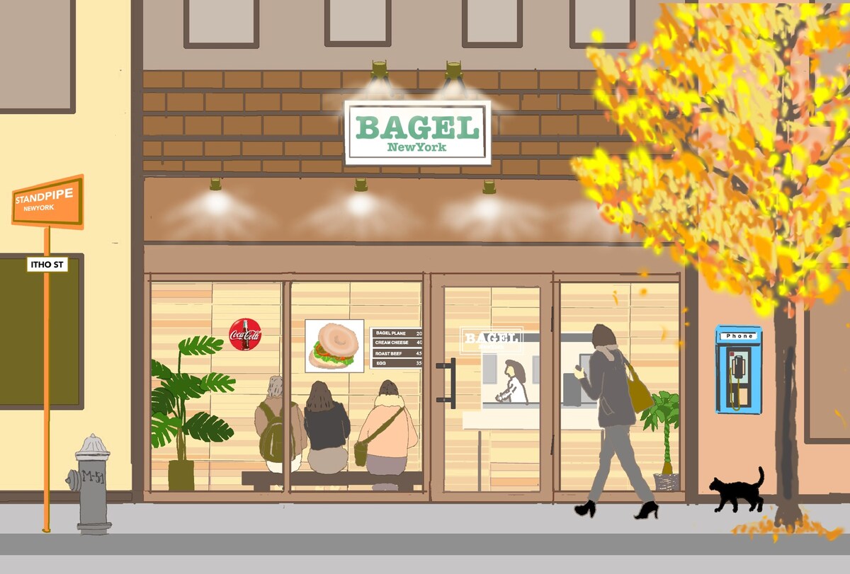 ベーグル屋