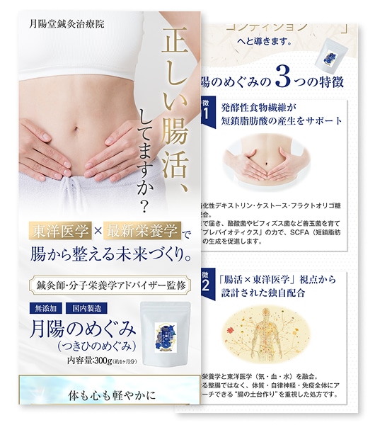 腸活サプリLP