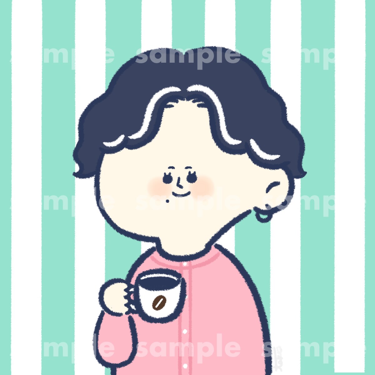 似顔絵アイコン制作
