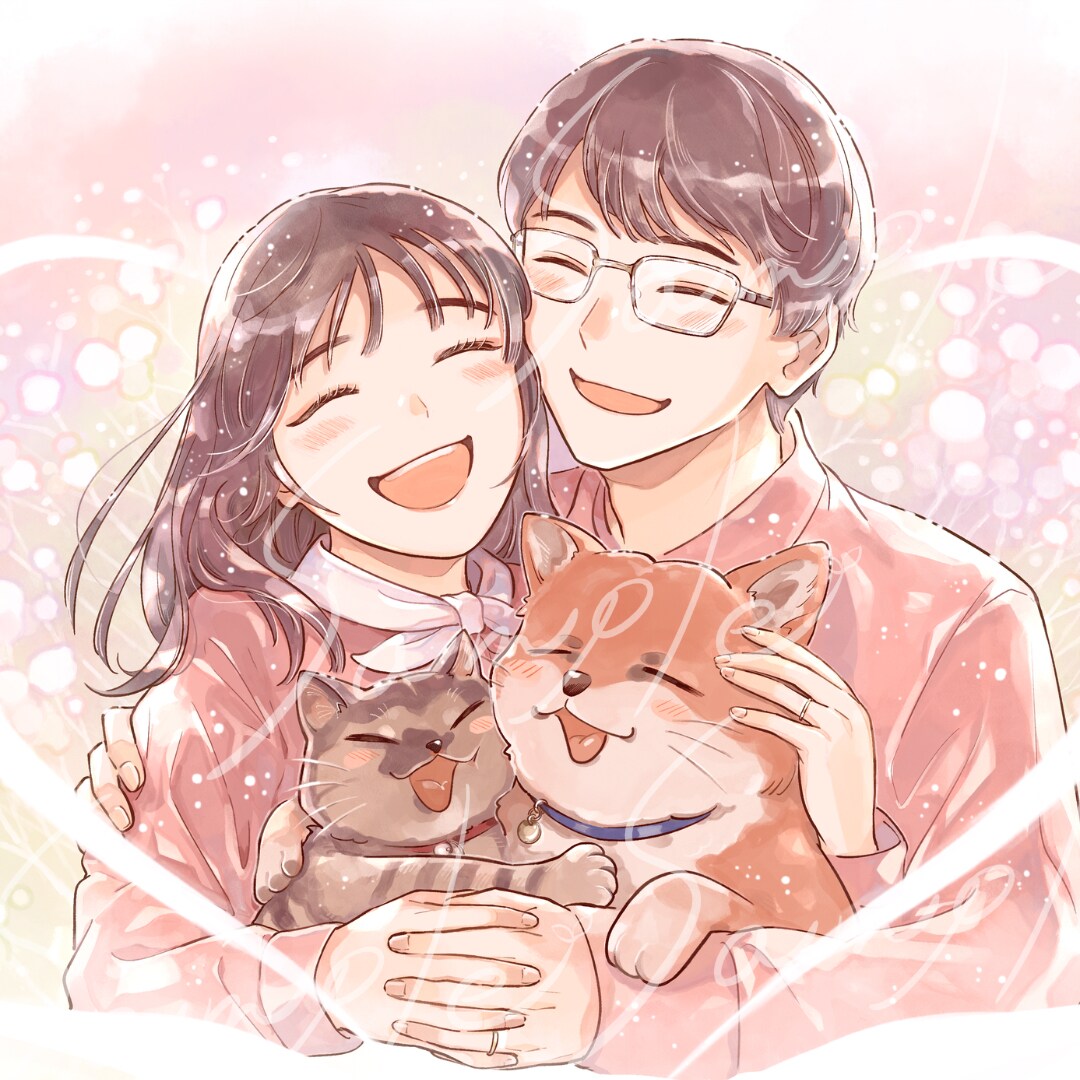 贈り物イラスト制作
