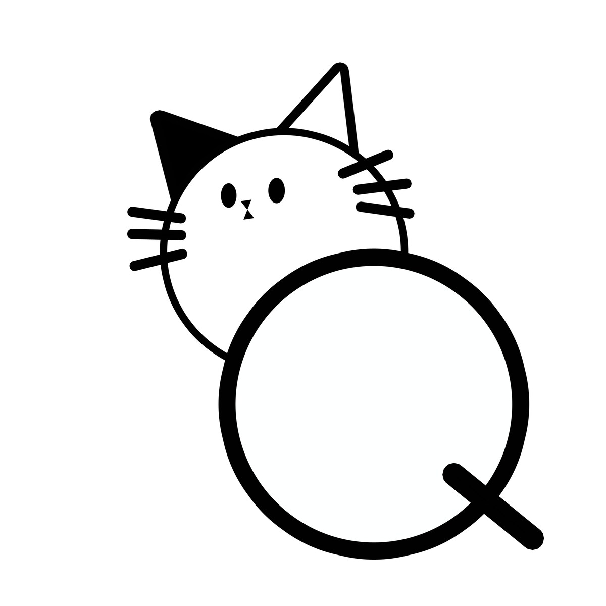 スマQのキャラ「ニャンQ」(仮)