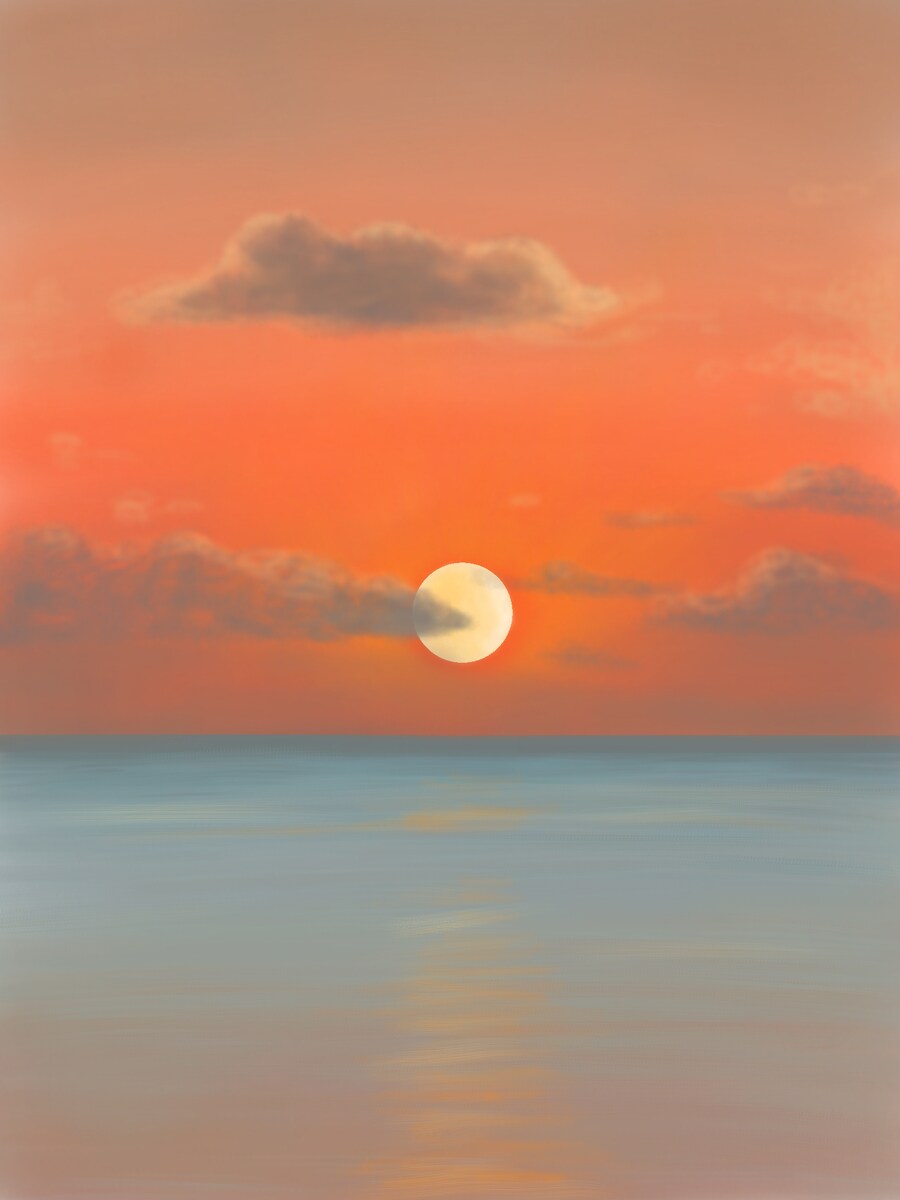 朝日のイラスト