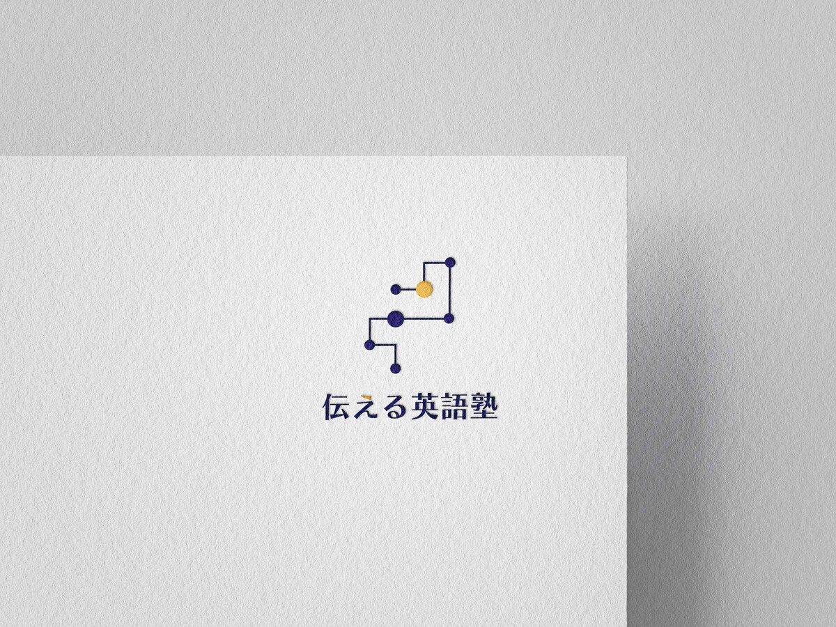 英語塾のロゴデザイン
